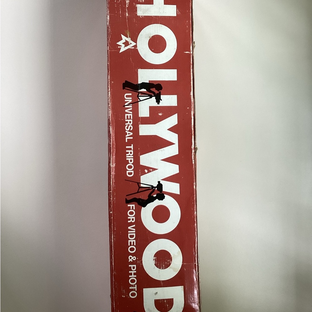 Universal Tripod for Video & Photo, Black, Original Box